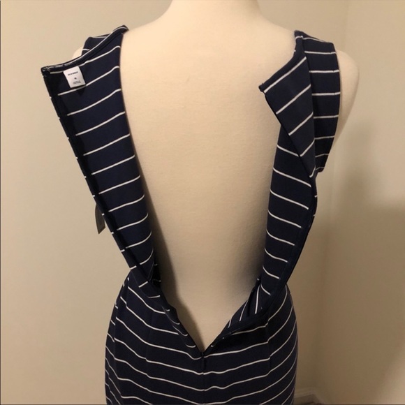 🦋 NWT Old Navy pointe knit tie belt sheath dress - Picture 9 of 12